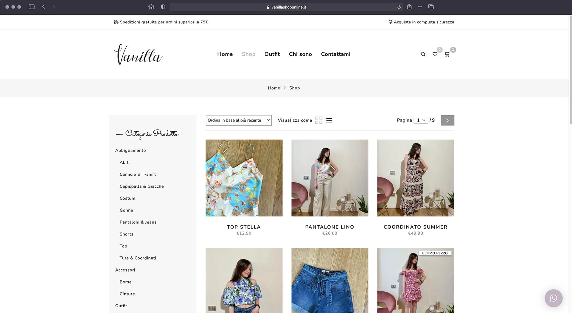 Vanilla Shop Online — immagine 5