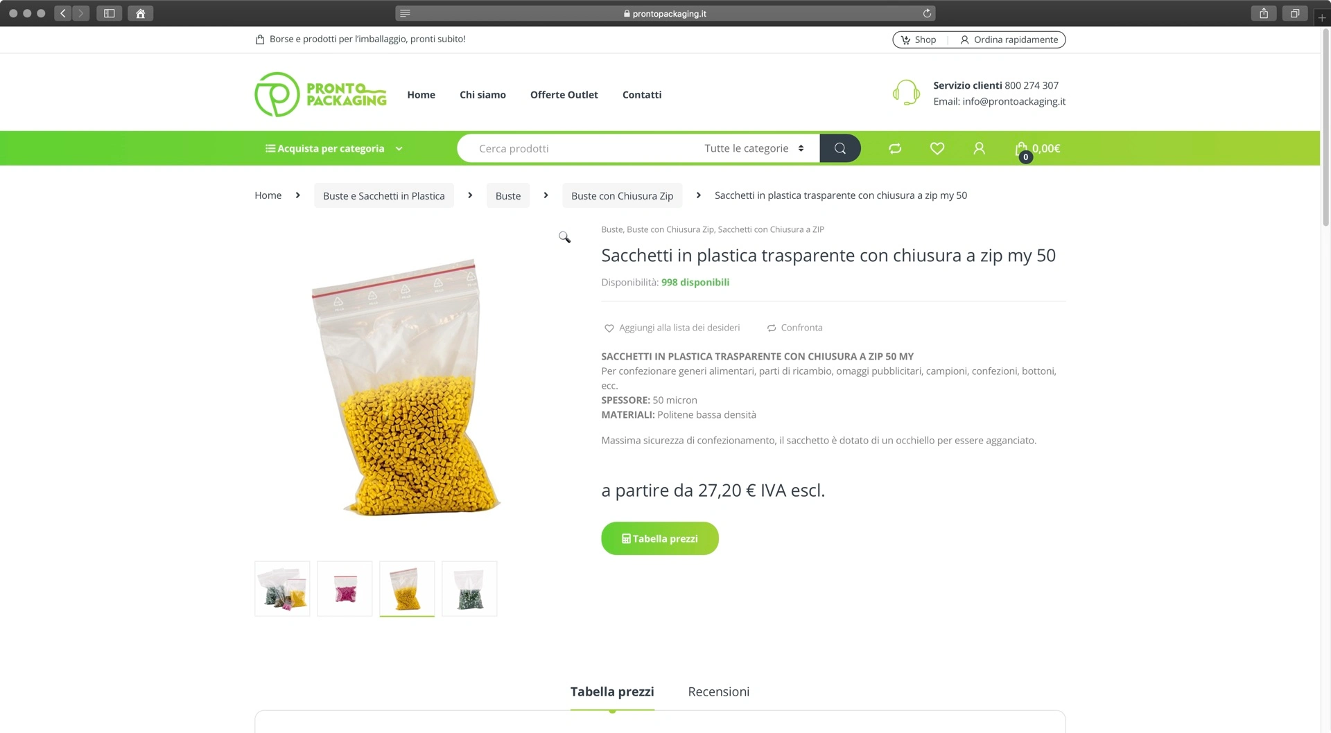 Pronto Packaging