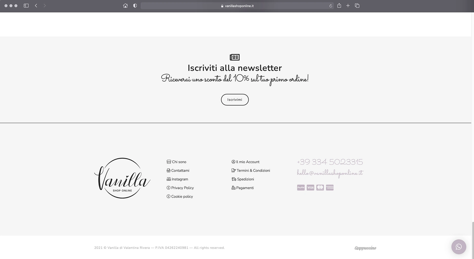 Vanilla Shop Online — immagine 12