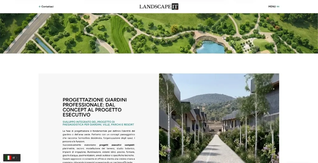 Pagina progettazione giardini dal concept al progetto esecutivo